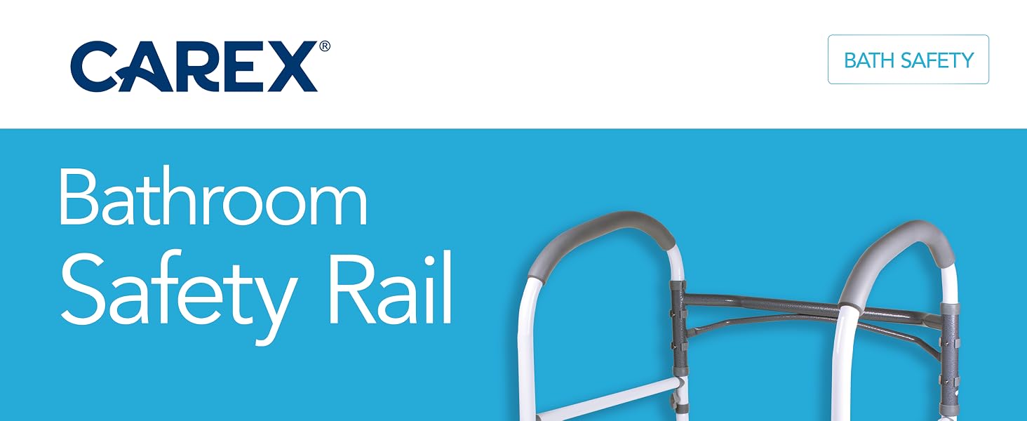 Toilet Safety Frame, Toilet Rails for Elderly and Toilet Bars for Elderly and Disabled