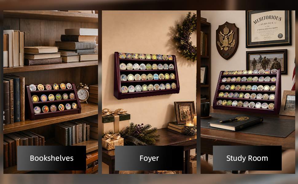 military coin holder display