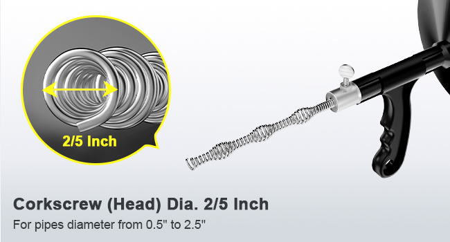 shower drain clog remover