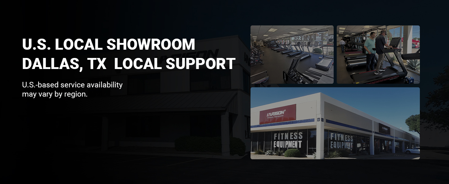 U.S. local showroom in Dallas, TX with local support