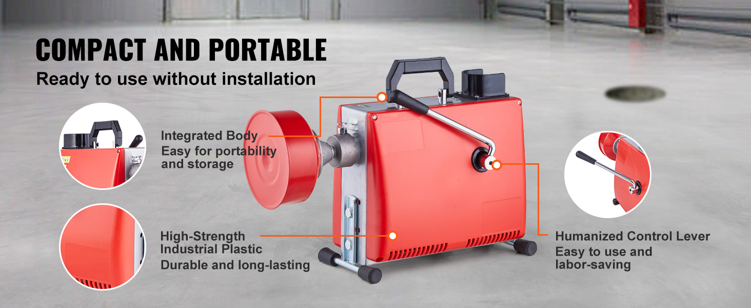 drain cleaning machine