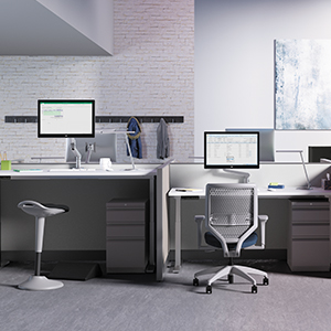 office, desk, chair, furniture