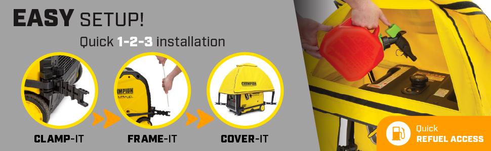 Installs easily in 3 simple steps with its self-attaching design