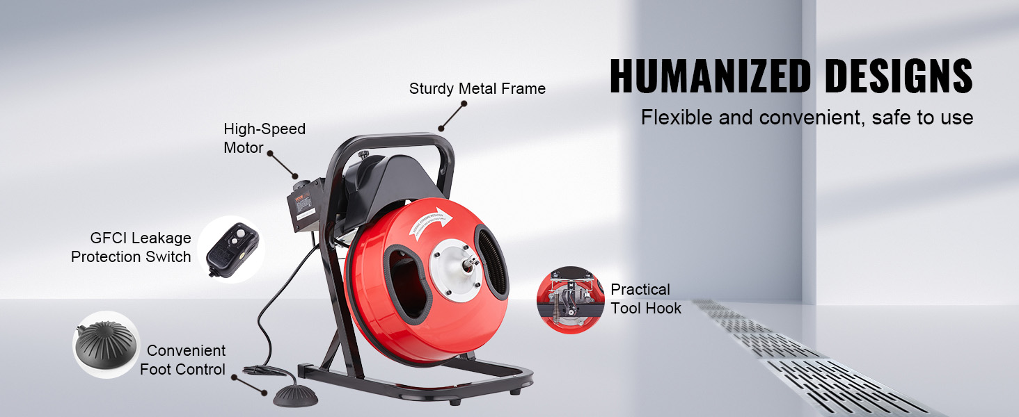 drain cleaning machine