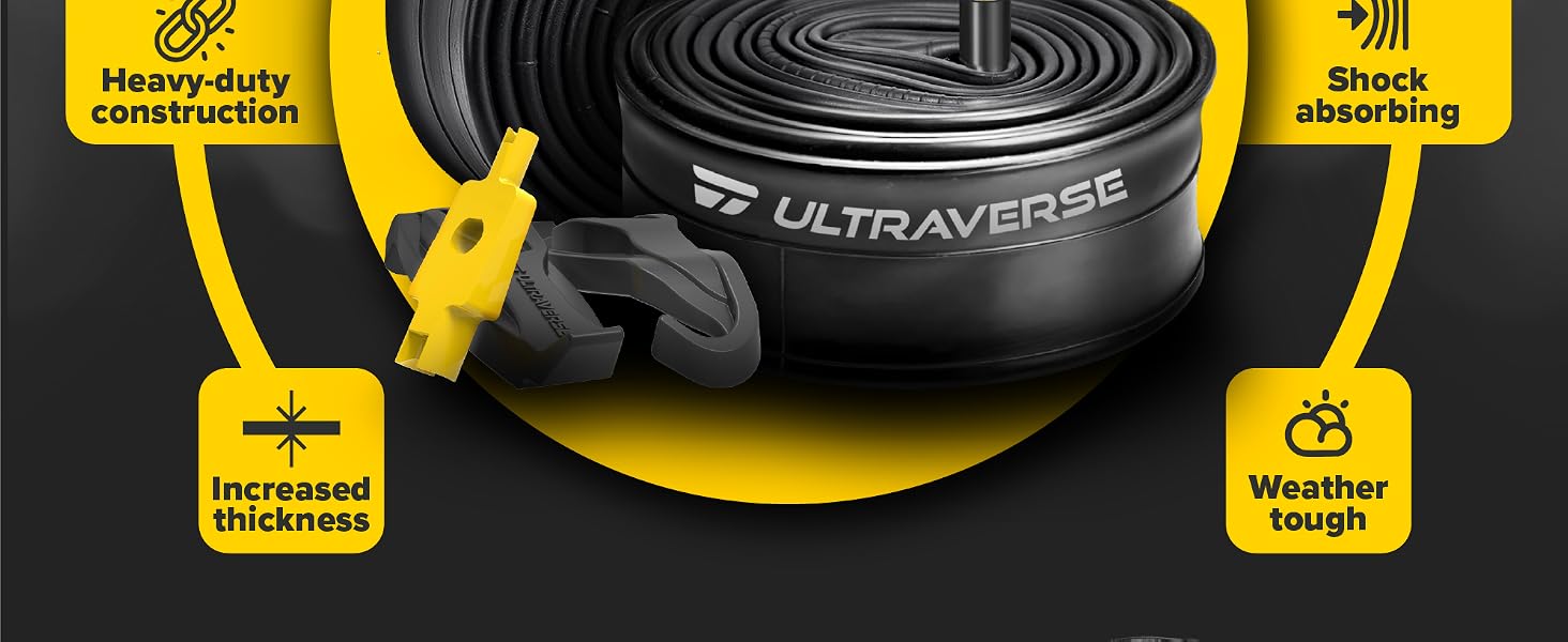 Ultraverse schrader inner tube