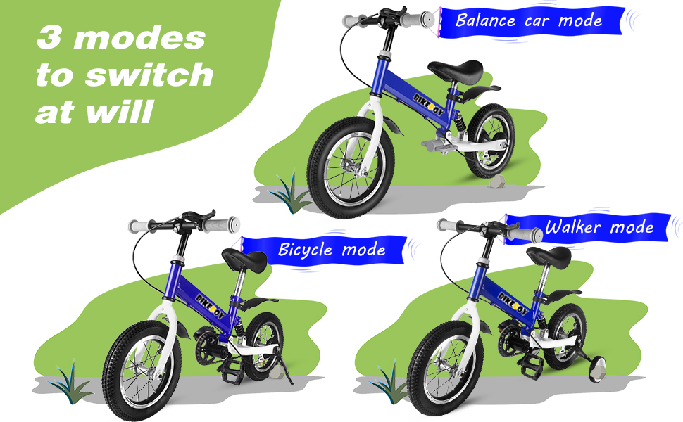 3 Riding Modes
