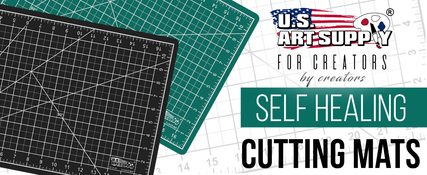 U.S. Art Supply Self Healing Cutting Mats