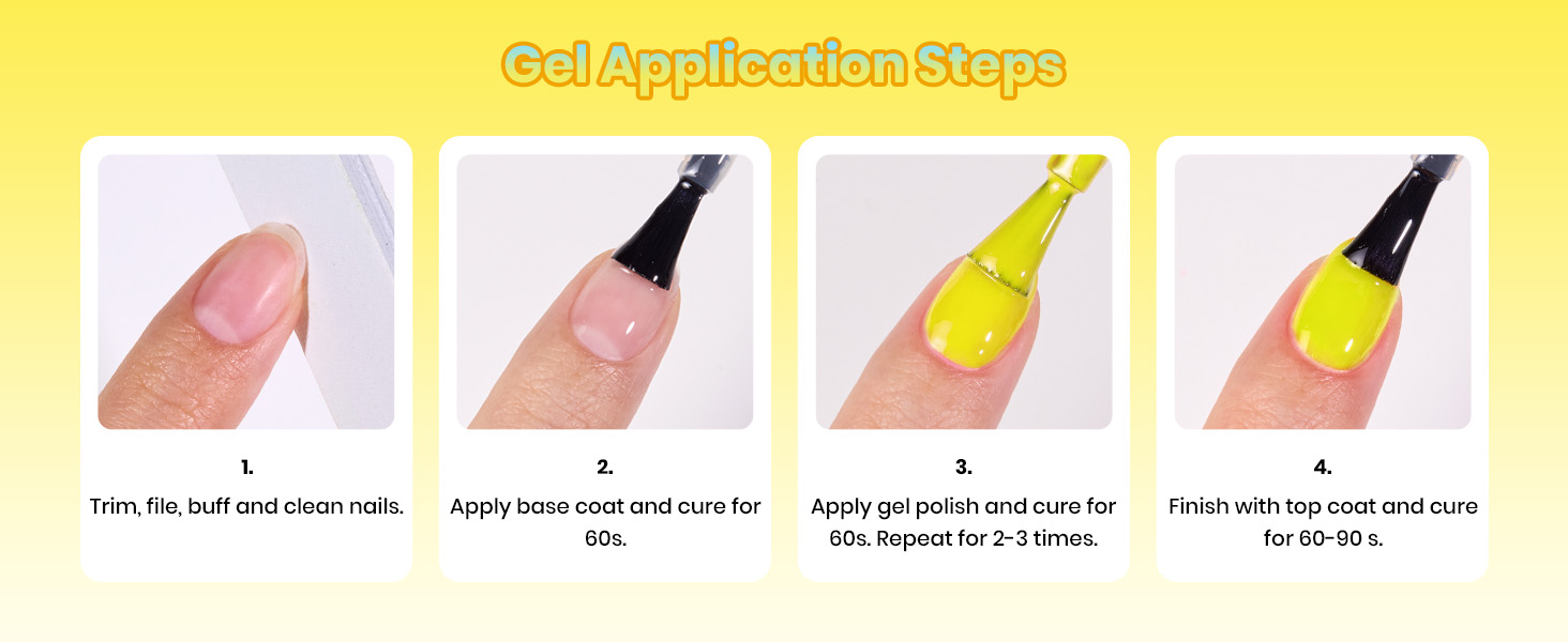 summer gel nail polish