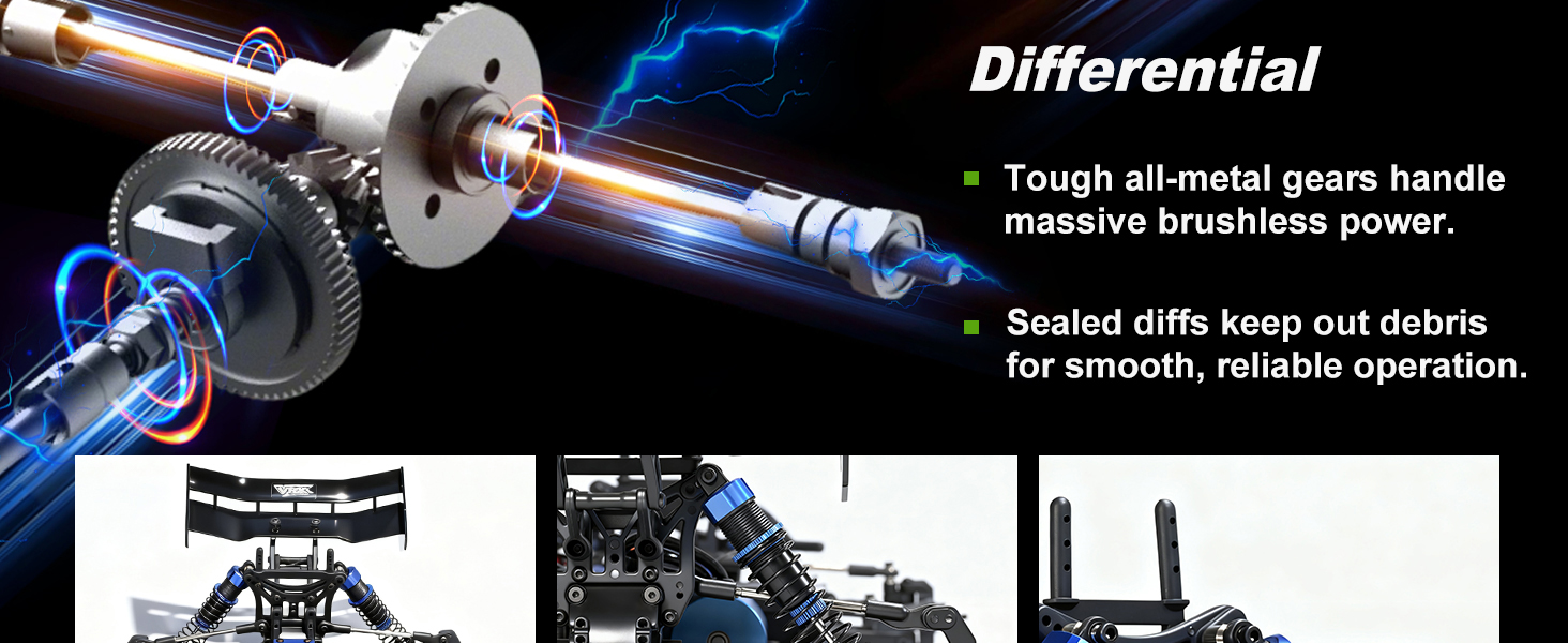 FULLFUN detail rc differential