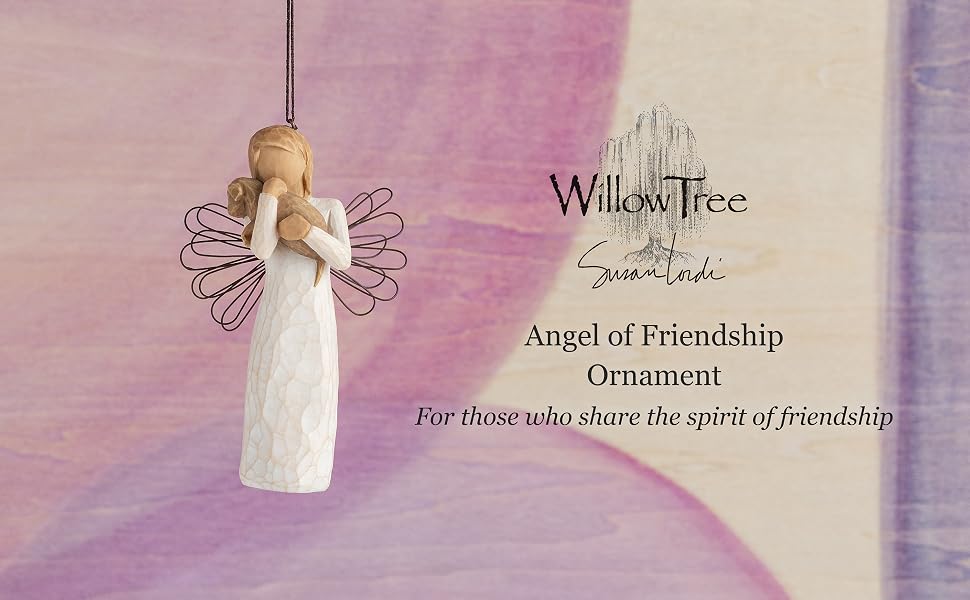 Angel of Friendship Ornament, for those who share the spirit of friendship