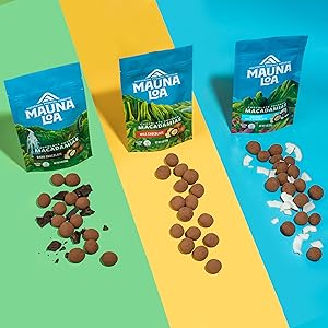 Mauna Loa, Macadamia, chocolate, premium, nuts, hawaiian host, vegan, gluten free, non-gmo, honey
