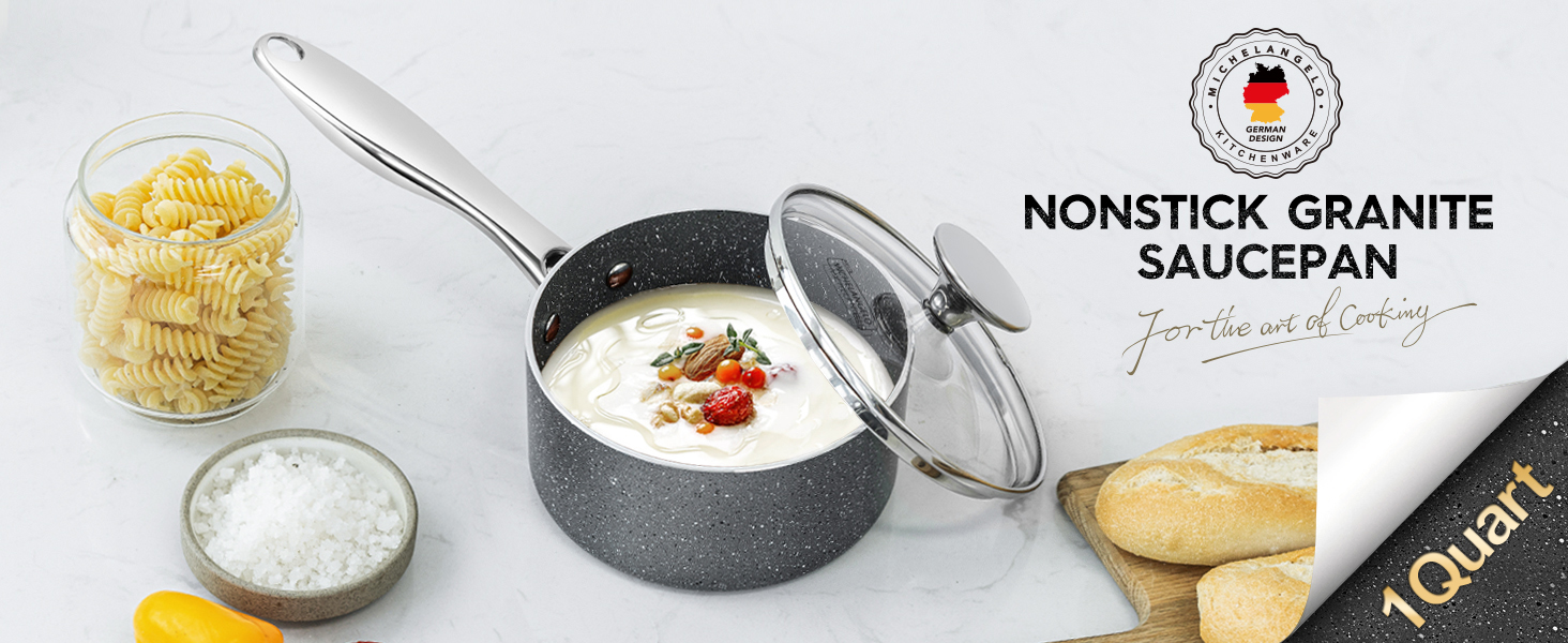 1 quart saucepan with lid