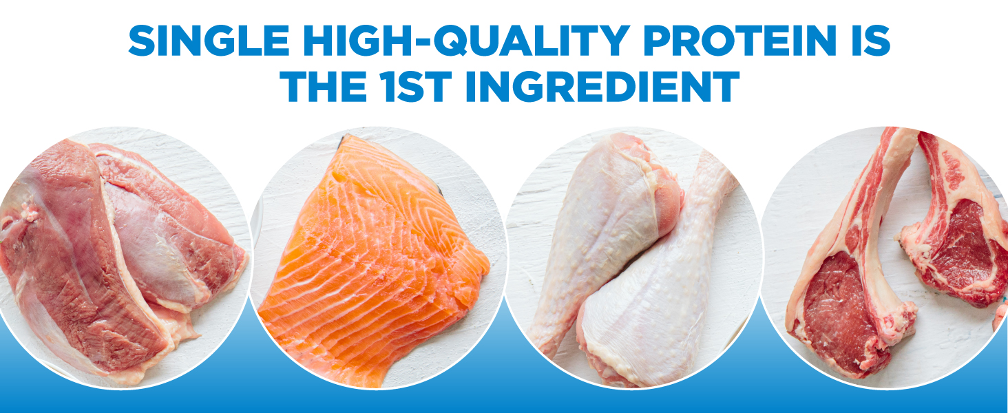 Single high-quality protein is the first ingredient