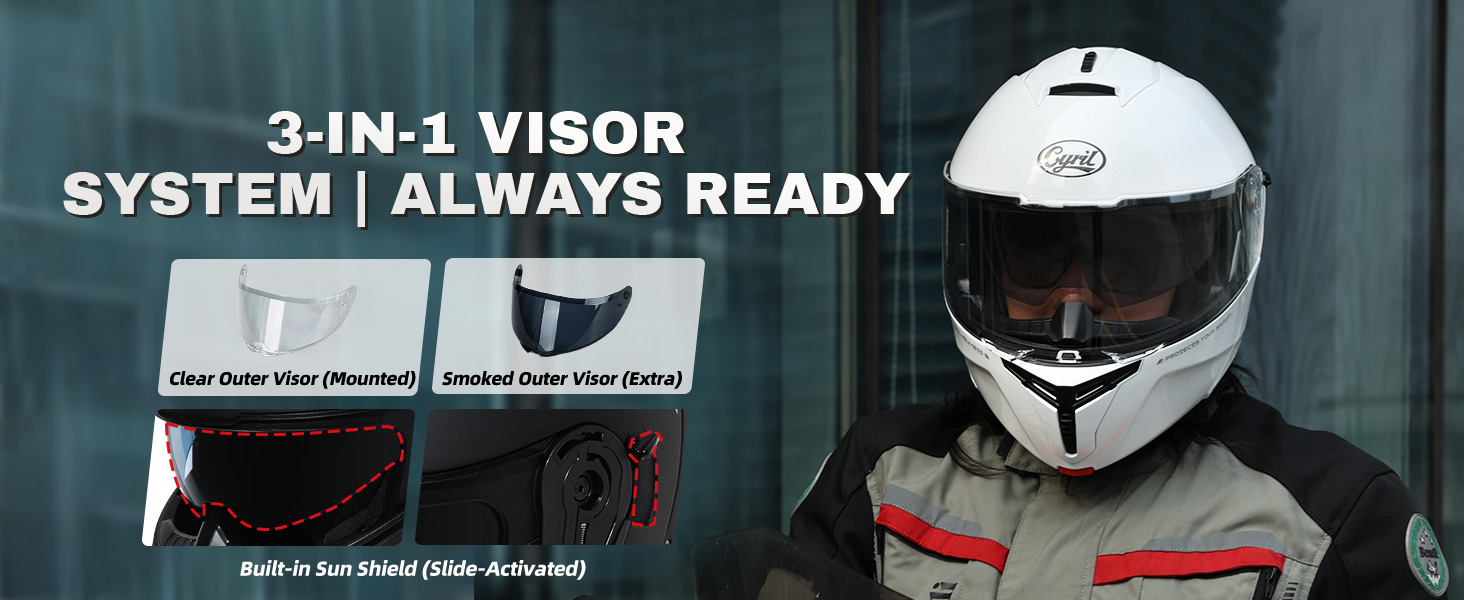 DUAL VISOR