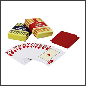 Plastic playing cards, Poker playing cards, Texas holdem cards