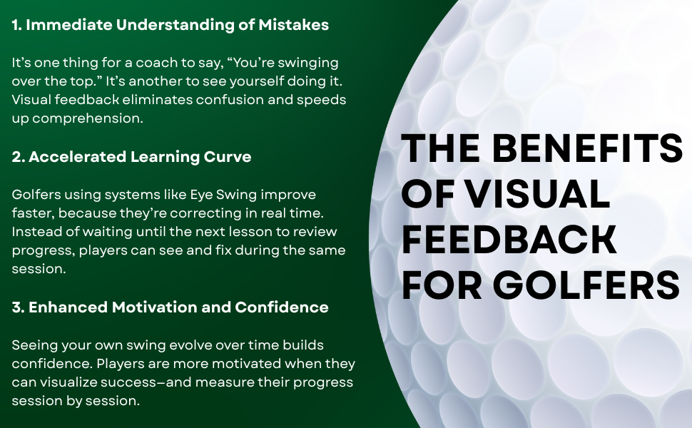 Snapswing - the benefits of visual feedback for golfers