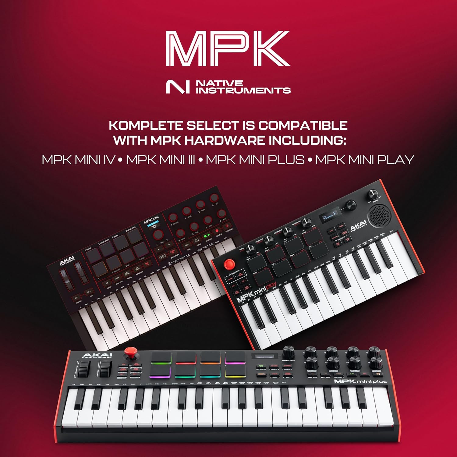 Akai Professional MPK Mini MK3 25-Key USB MIDI Keyboard Controller