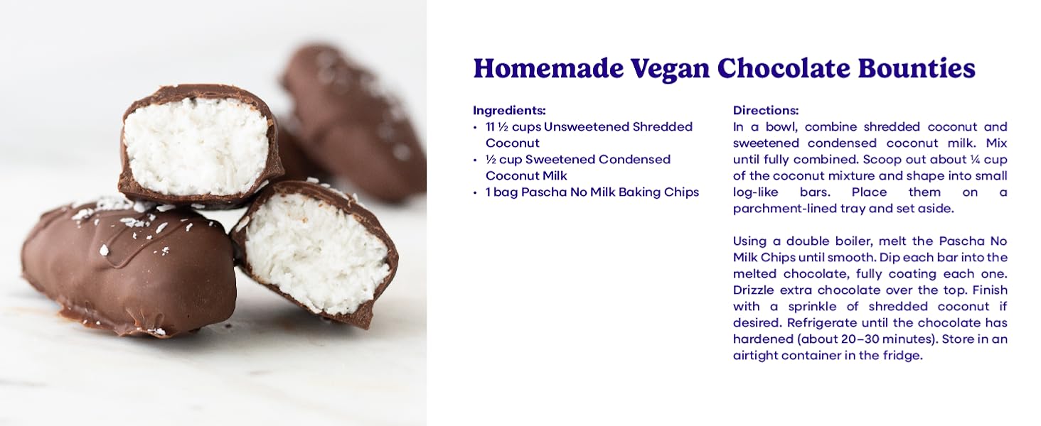 Homemade Vegan Chocolate Bounties