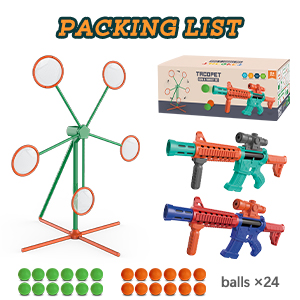 Popper Air Guns &amp;amp;amp; Target for adults and children together.