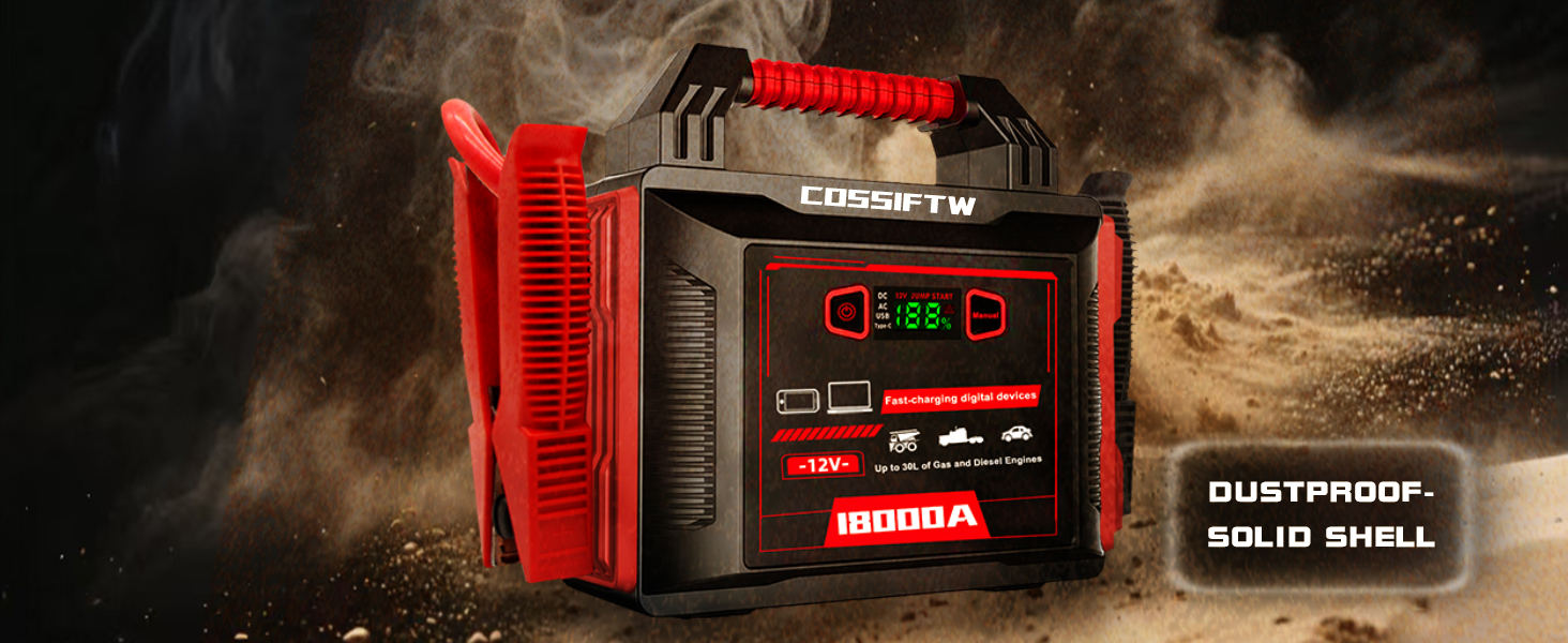 heavy duty jump starter