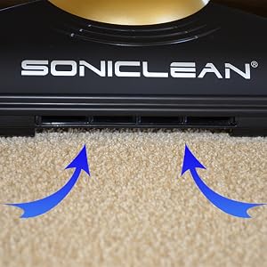 soniclean soft carpet easy to push and pull soft carpet adjustable vent system