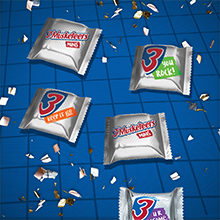 Minis Size 3 MUSKETEERS Candy