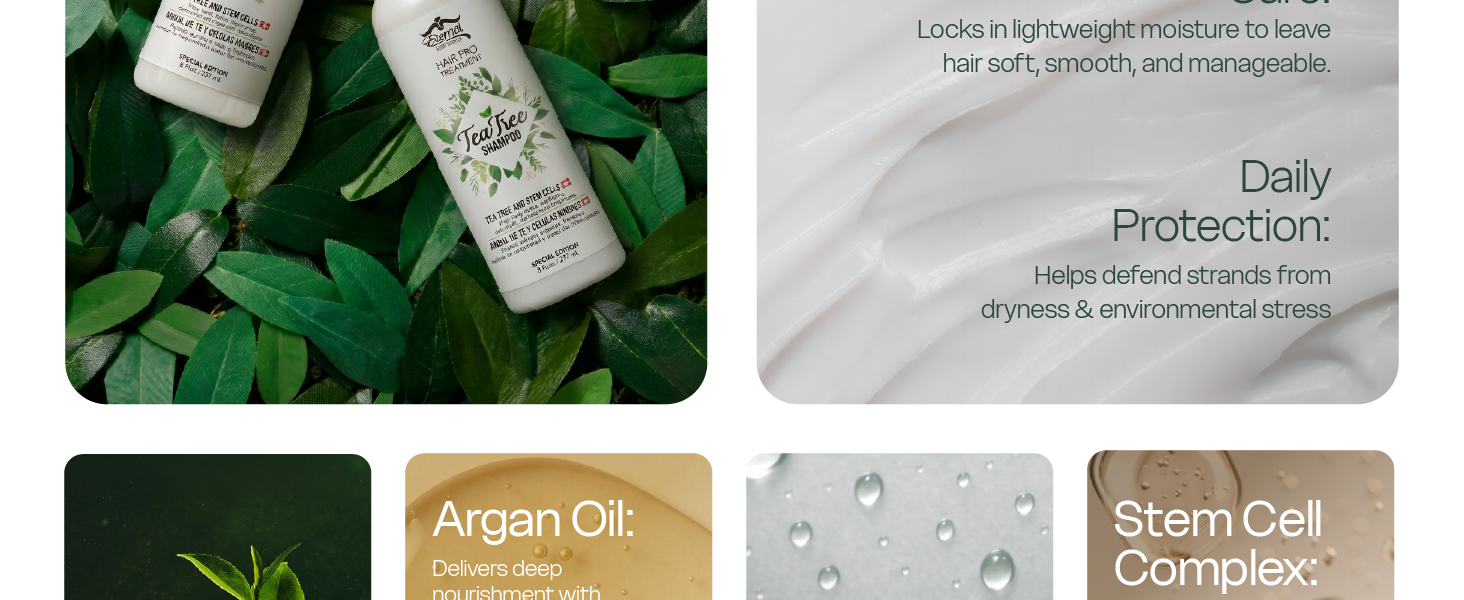 WE-10-85-S - Hair Pro Tea Tree Set