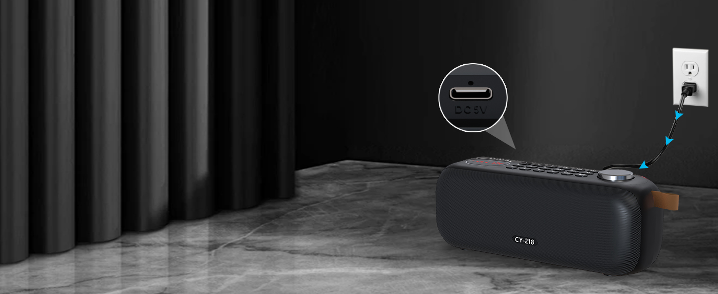 Bluetooth Speaker Radio