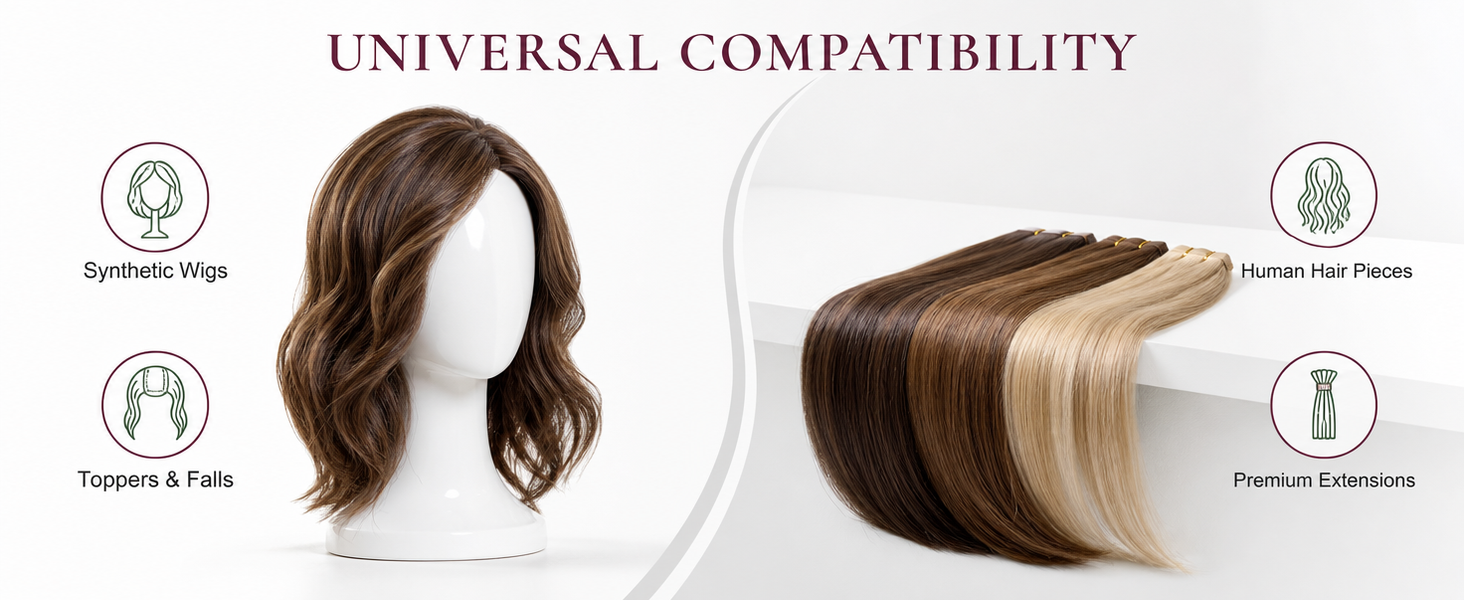 Anti static shampoo for wigs and natural hair