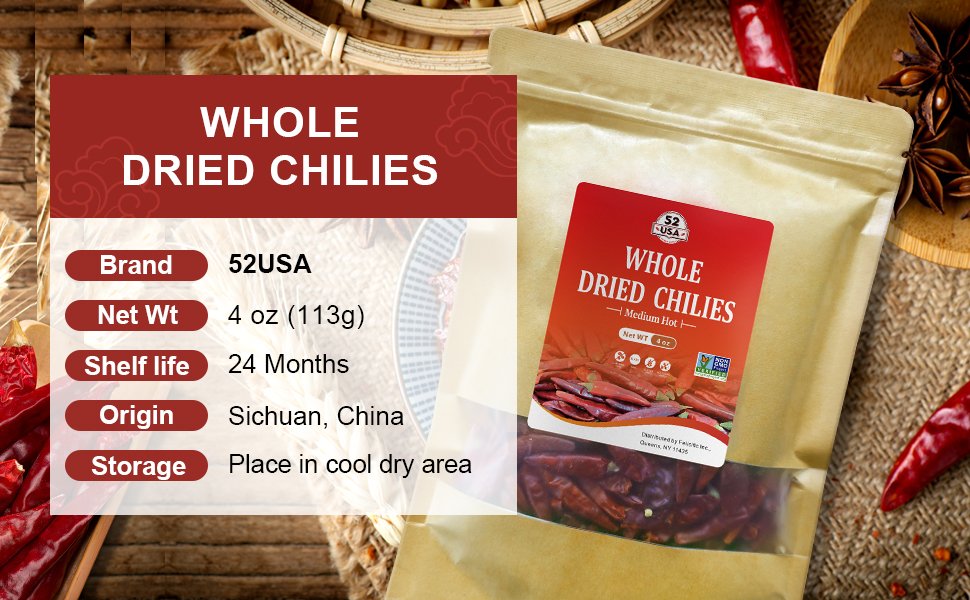 52USA Chili Medium Hot