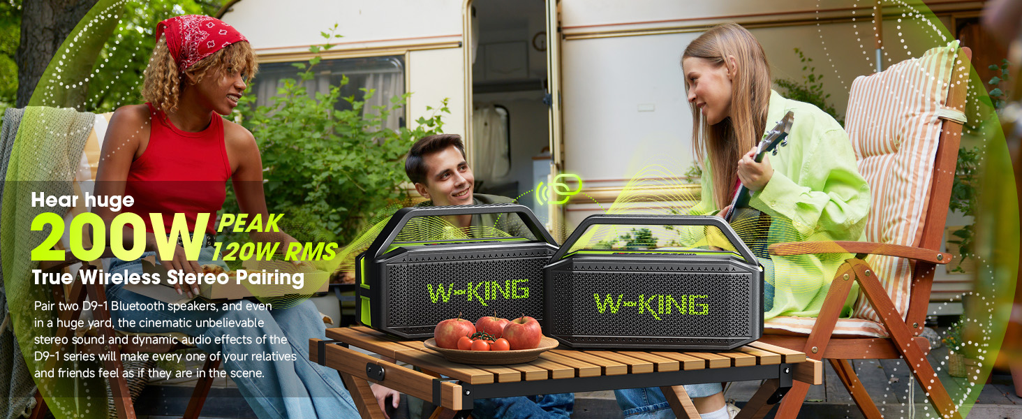 bluetooth speaker w-king