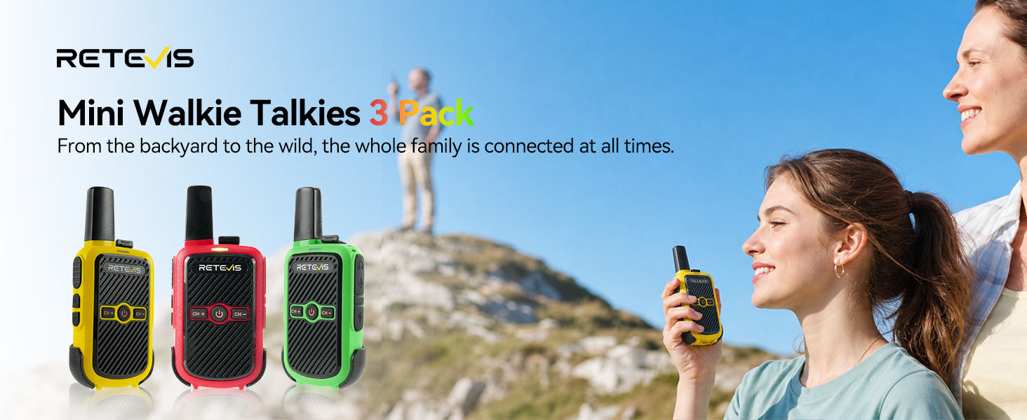 retevis walkie talkies christmas gifts for kids and adults