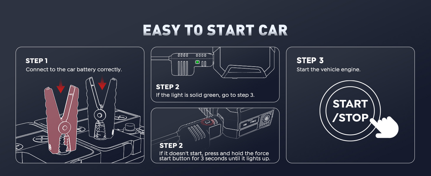 easy to start with booster