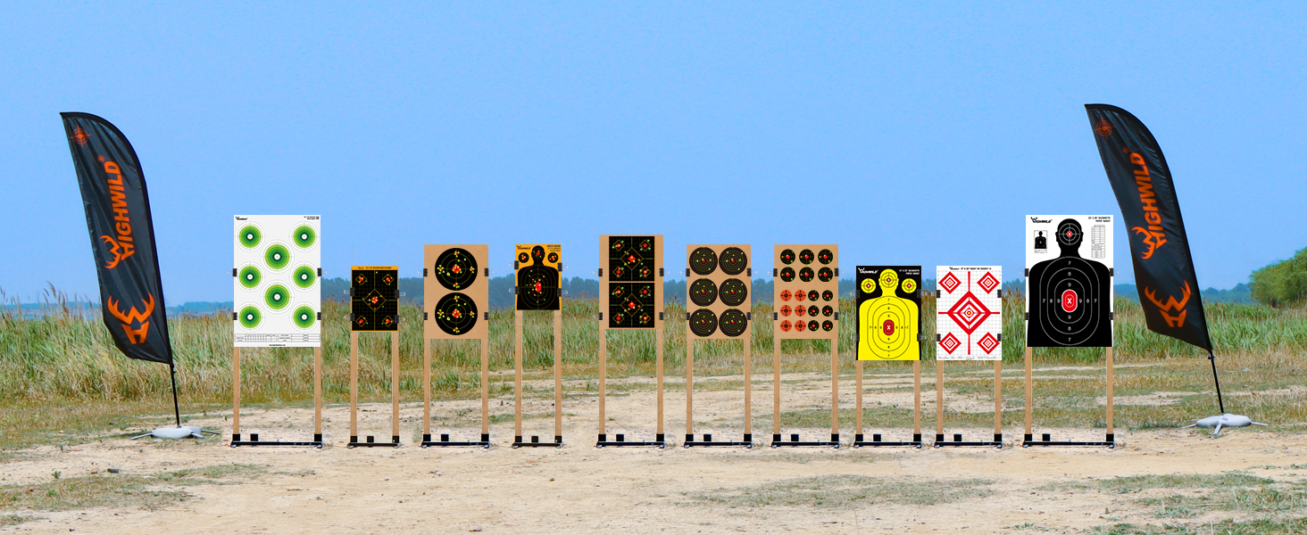 adjustable target stand
