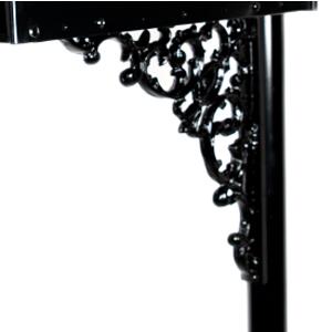 post mount mailbox system kit bracket support installation cement rust free aluminum metal