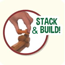 hand stacking logs