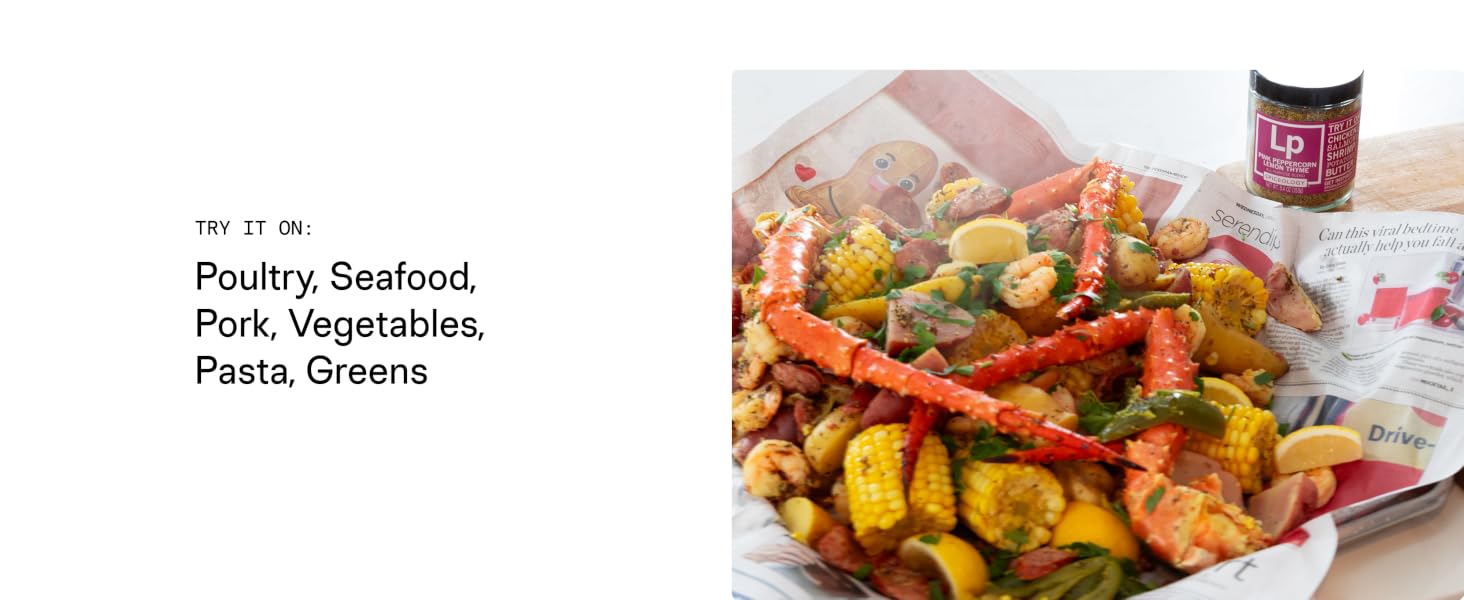 Pink Peppercorn Lemon Thyme herb seasoning lawry's garlic pepper oregano mixes kingsford seasoings