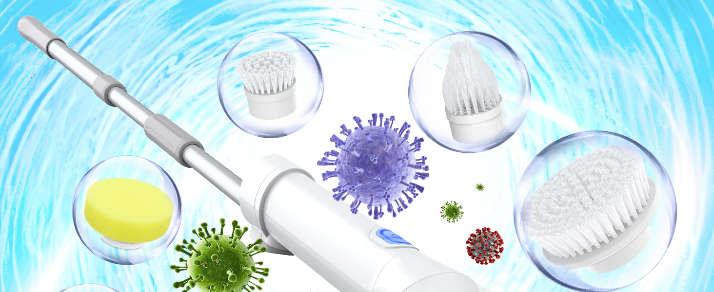 electric spin scrubber