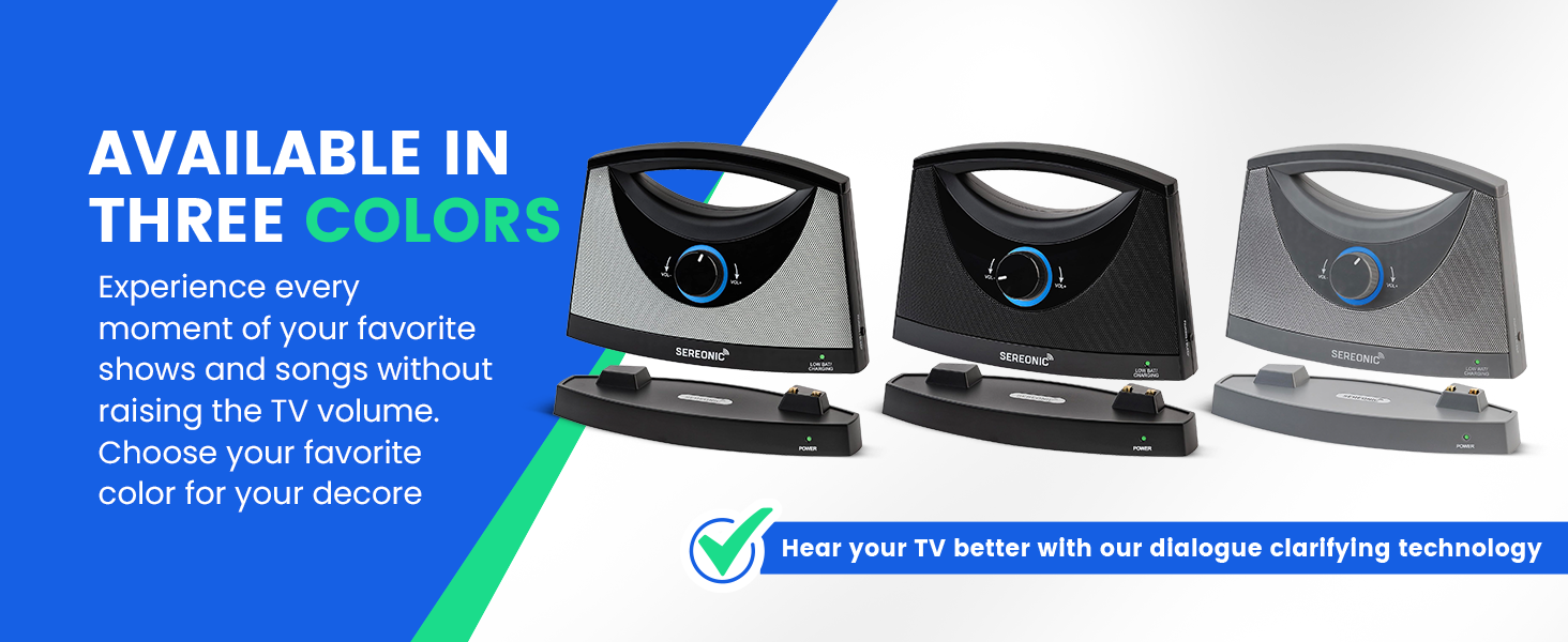 BT-200 BT-200B BT-200GS wireless tv speakers for smart tv hearing aids bluetooth