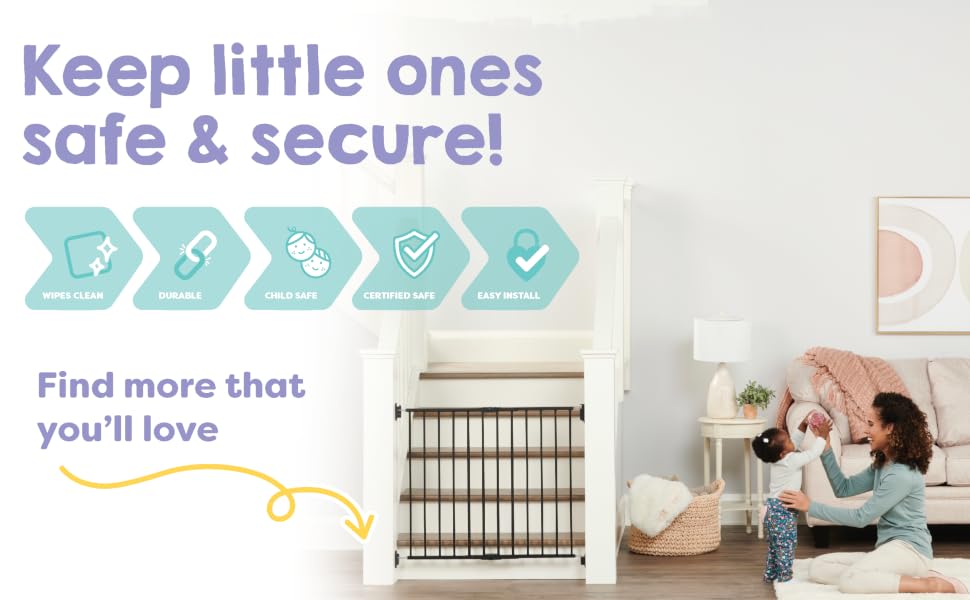 Keep little ones safe &amp;amp; secure