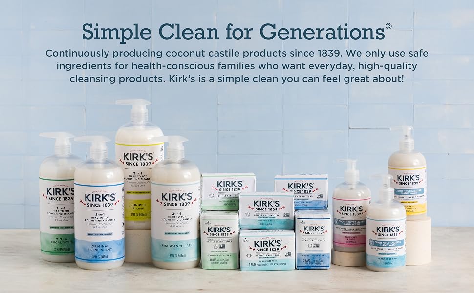 simple clean for generations