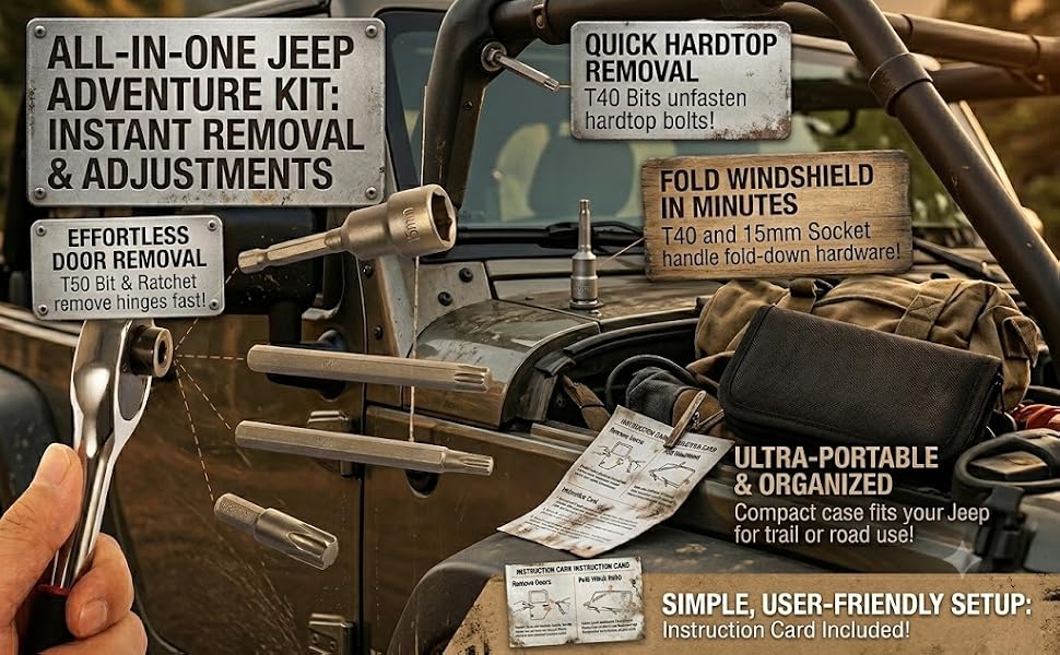 Wrangler Torx Tool Kit