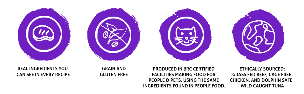 produced in BRC Certified facilities ethically sourced wild caught tune