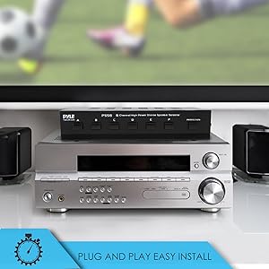 power stereo speaker;power zone;spaeker switch;home speakers pair;channel speaker;powered home speak