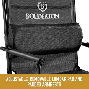 Bolderton XL Swivel Tower Blind Chair Padding