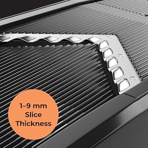 MuellerLiving Mandoline Slicer V-Pro 5 Blade 1-9 mm slice thickness