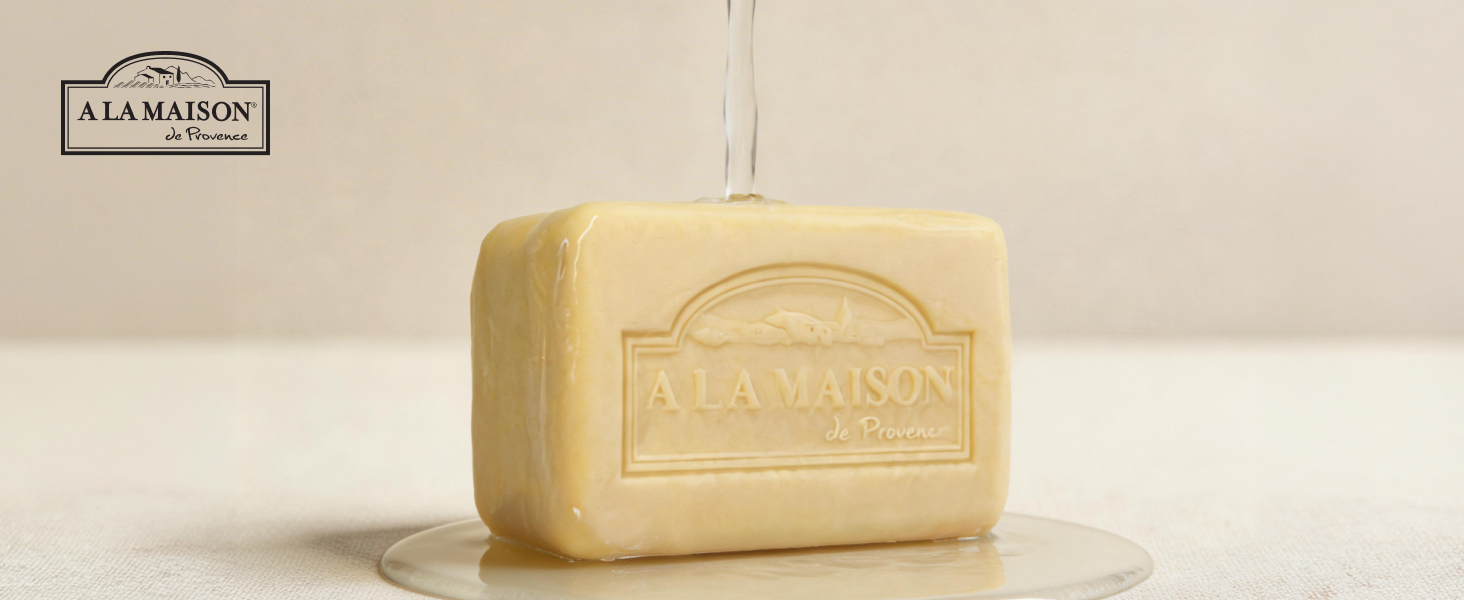 A La Maison Bar Soap French Triple Milled Traditional Marseille gentle long last refined scent