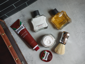 red shaving cream for coarse beards first shave starting kit fine beards irritated skin