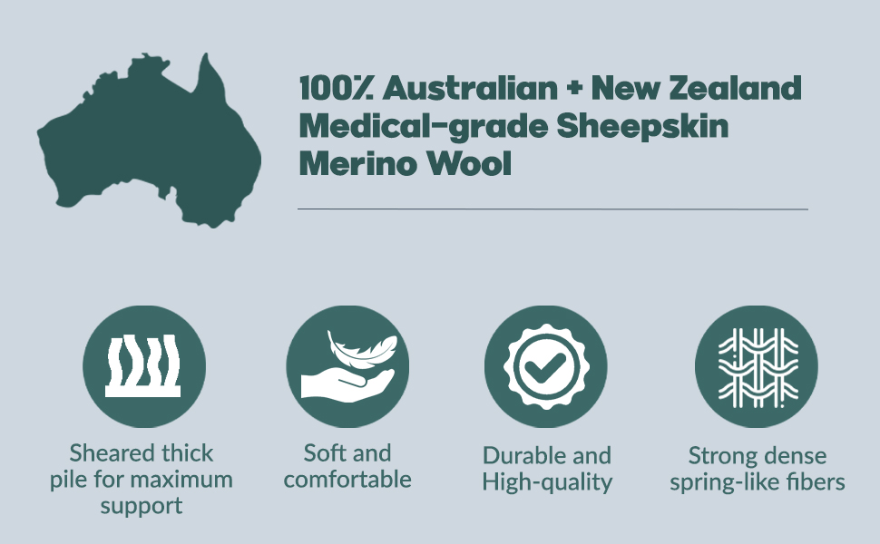 Natural Sheepskin Wheelchair Armrest Pads (B0BNXLZFJS)