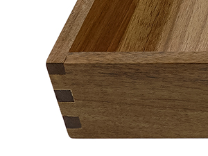 Acacia Silverware Drawer Organizer